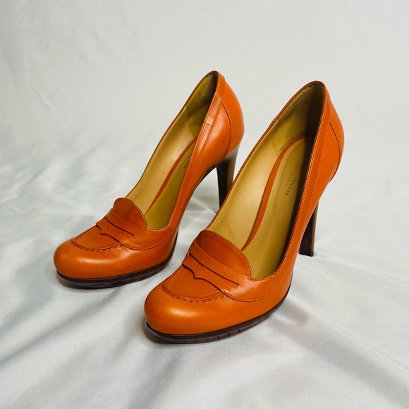 Bottega Veneta Shoes Bottega Veneta High Heel Pumps Size 37 Orange Poshmark